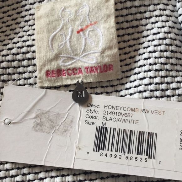 Rebecca Tweed Honeycomb LeatherTrim Moto V… - Picture 9 of 9